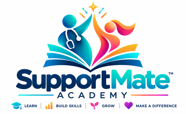 SupportMate Academy — Learn, build skills, grow, make a difference